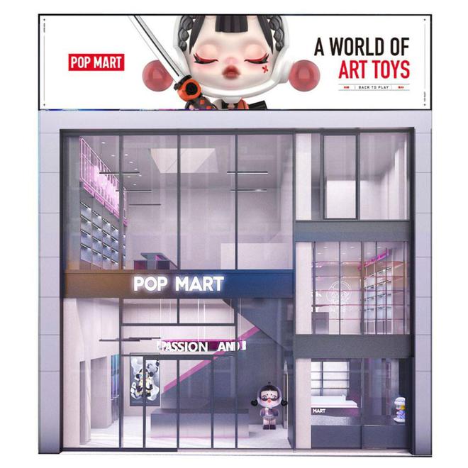 POPMART泡泡玛特在日本原宿开设总店，同时推出日本限定新品Labubu