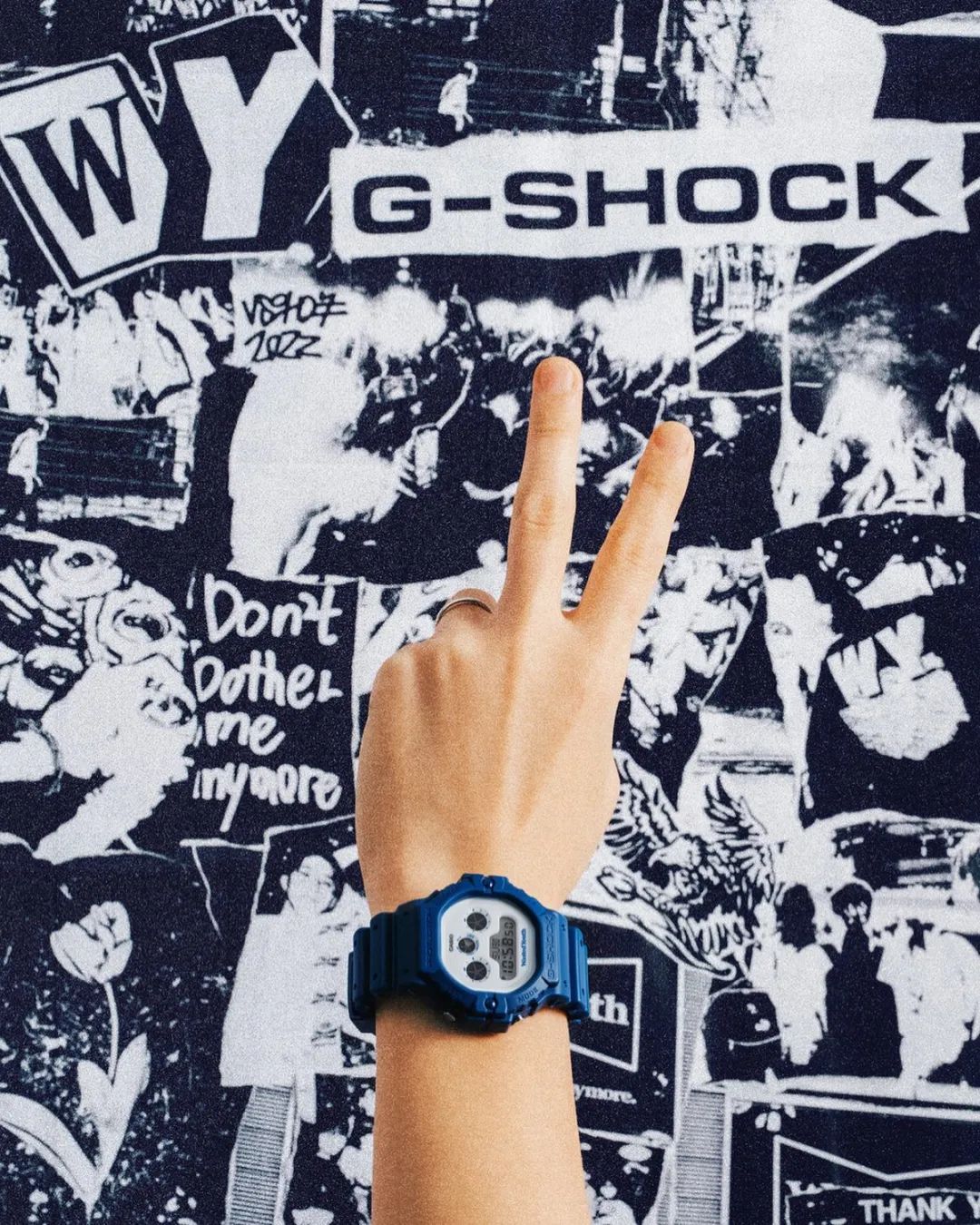 日本潮流品牌Wasted Youth与卡西欧手表旗下品牌G-Shock合作，推出联名 