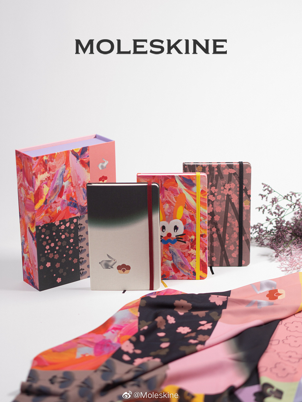 意大利文具生活方式品牌Moleskine推出亚洲系列情人节礼盒套装。 - 华丽通