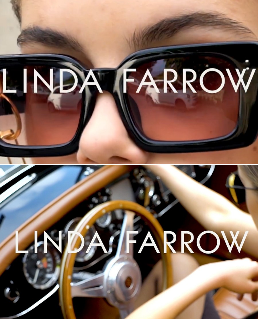 英国眼镜设计师品牌Linda Farrow琳达·法罗推出以电影“LADY DRIVER”为