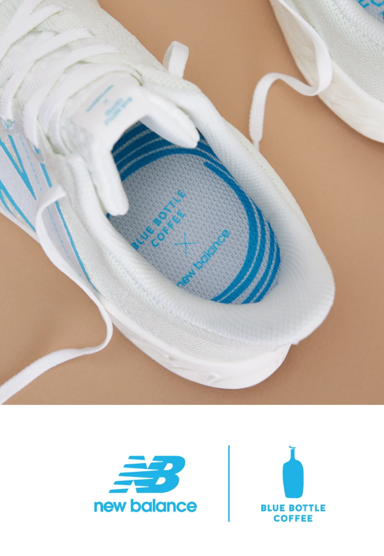 BlueBottleCoffee蓝瓶咖啡与New Balance合作推出联名鞋履Fresh Foam